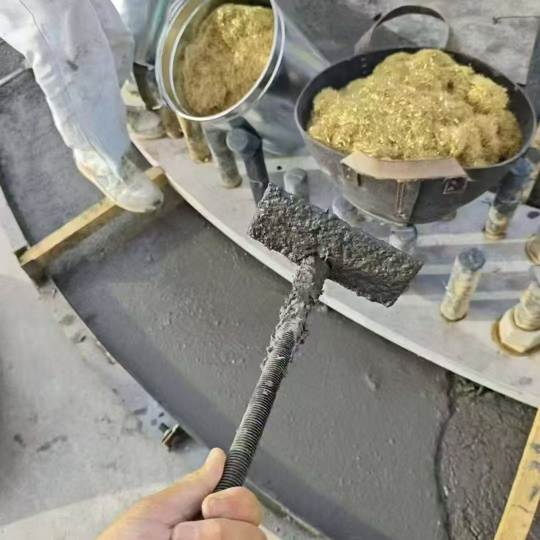 景泰C120钢纤维高强无收灌浆料 轧机压缩机汽轮机发电机锻压设备底座灌浆材料
